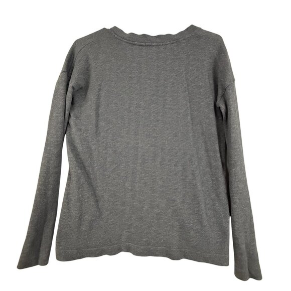 James Perse Sweater Womens Small V Neck Pullover‎ Lightweight Long Sleeve Top - Picture 2 of 11